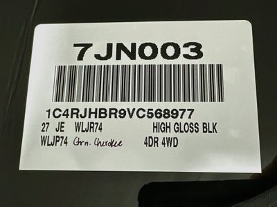 2027 Jeep Grand Cherokee Base