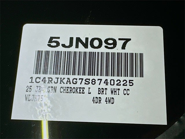 2025 Jeep Grand Cherokee L Altitude X