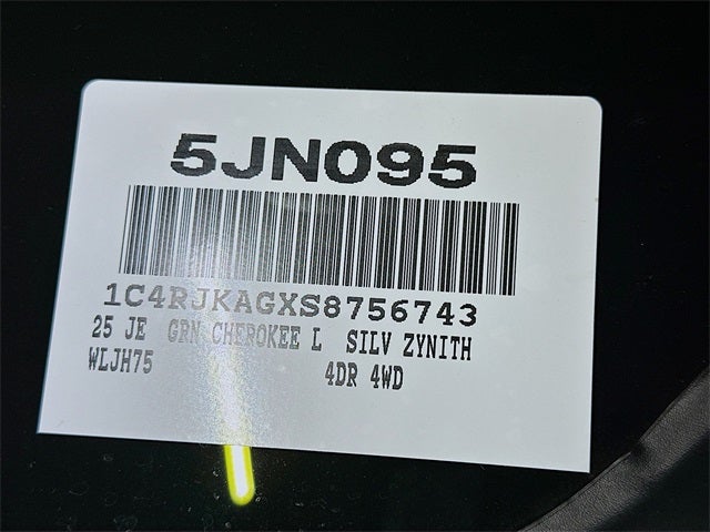 2025 Jeep Grand Cherokee L Altitude X