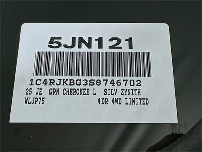 2025 Jeep Grand Cherokee L Limited