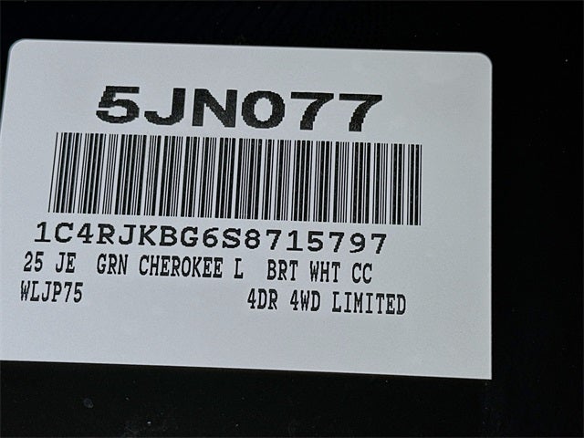 2025 Jeep Grand Cherokee L Limited