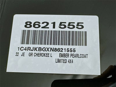 2022 Jeep Grand Cherokee L Limited