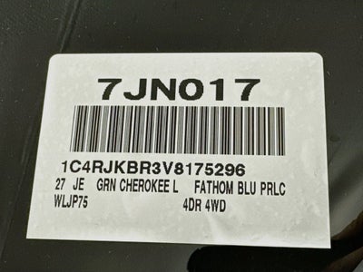 2027 Jeep Grand Cherokee L Base