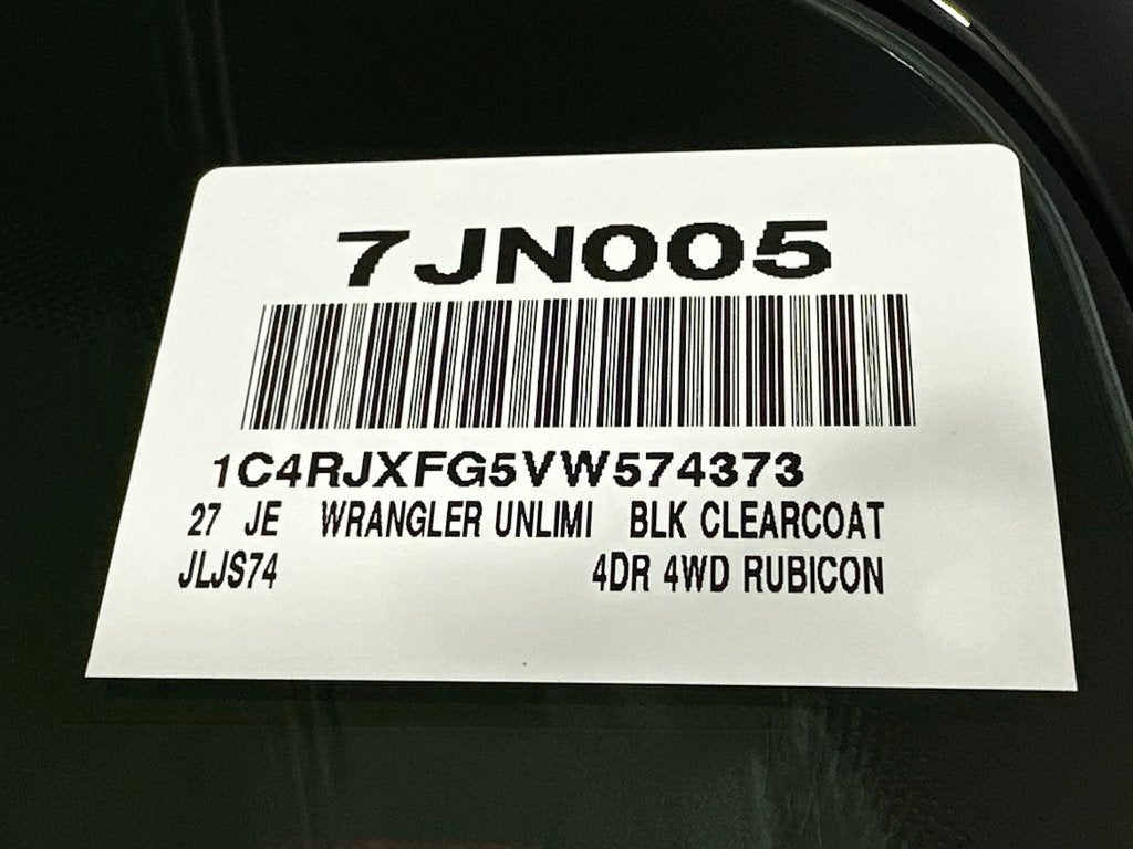 2027 Jeep Wrangler Rubicon