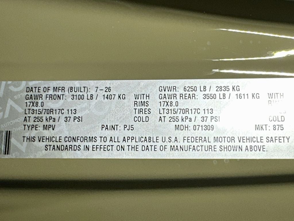 2026 Jeep Wrangler Rubicon X