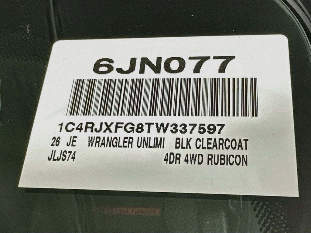 2026 Jeep Wrangler Rubicon