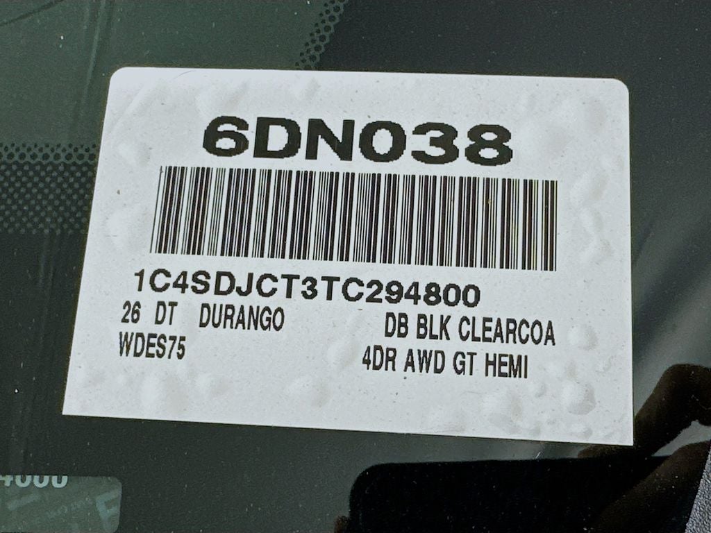 2026 Dodge Durango Base