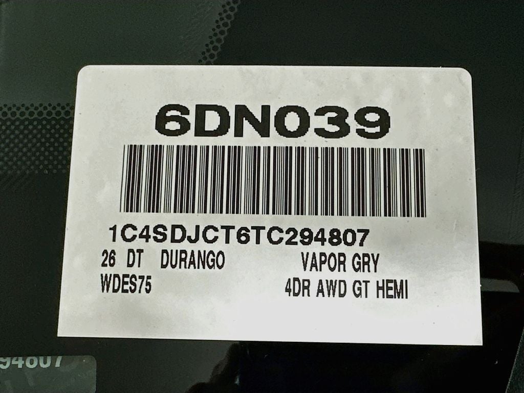2026 Dodge Durango Base