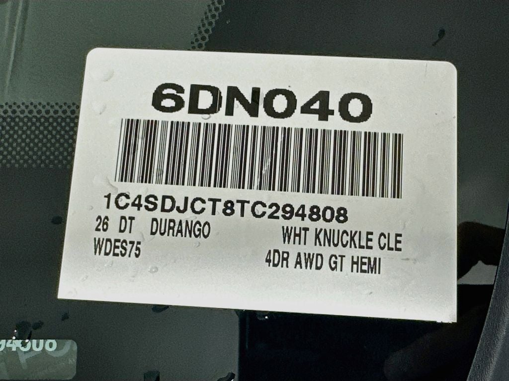 2026 Dodge Durango Base