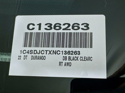 2022 Dodge Durango R/T