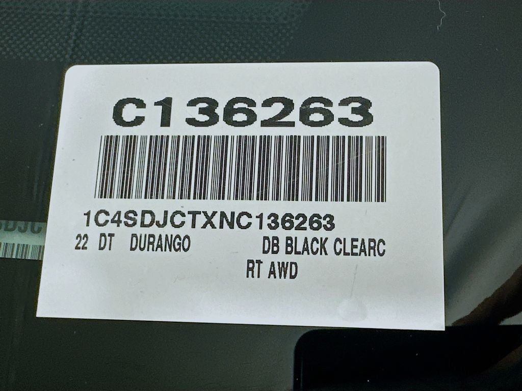 2022 Dodge Durango R/T