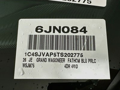 2026 Jeep Grand Wagoneer Base