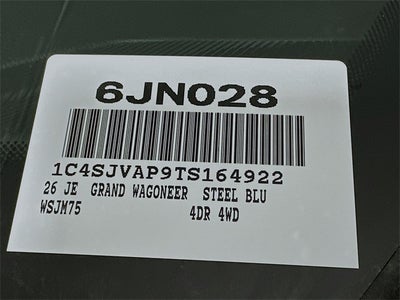 2026 Jeep Grand Wagoneer Base