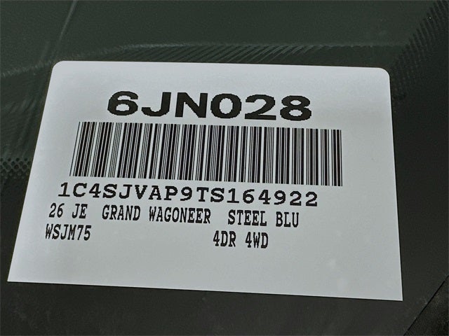 2026 Jeep Grand Wagoneer Base