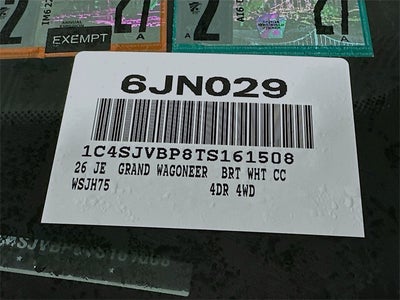 2026 Jeep Grand Wagoneer Limited