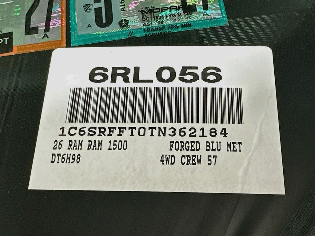 2026 RAM 1500 Big Horn/Lone Star