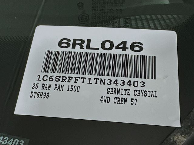 2026 RAM 1500 Big Horn/Lone Star