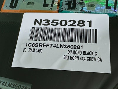 2020 RAM 1500 Big Horn/Lone Star