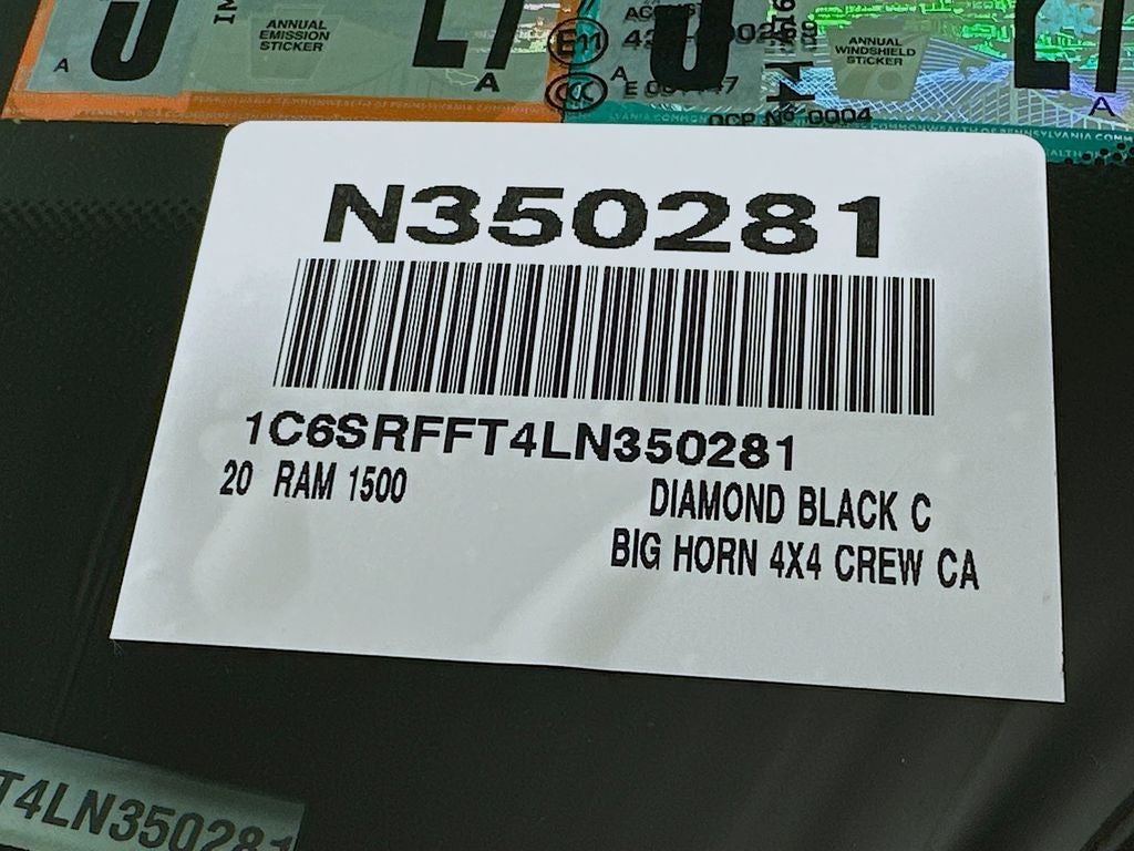 2020 RAM 1500 Big Horn/Lone Star