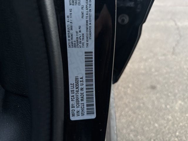 2020 RAM 1500 Big Horn/Lone Star