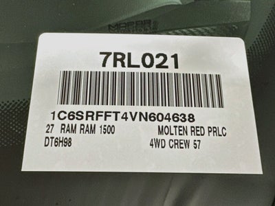 2027 RAM 1500 Big Horn/Lone Star