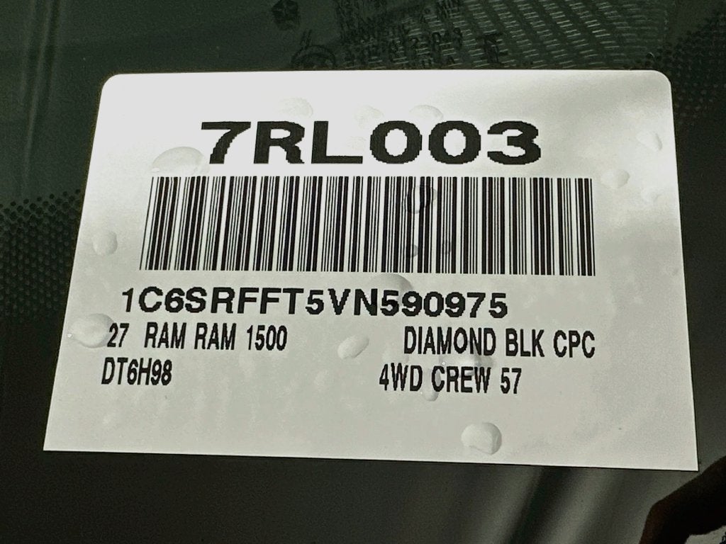 2027 RAM 1500 Big Horn/Lone Star