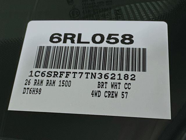 2026 RAM 1500 Big Horn/Lone Star
