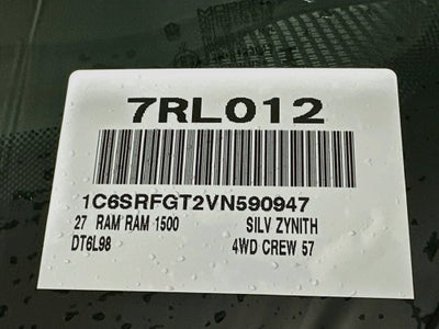2027 RAM 1500 Base