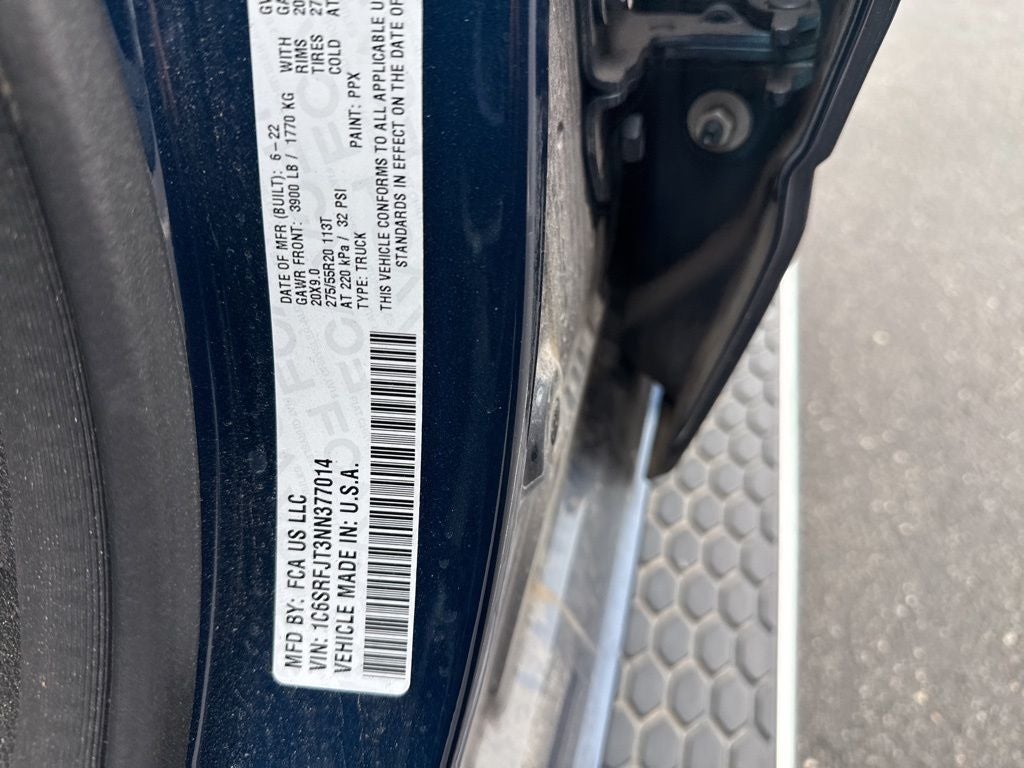 2022 RAM 1500 Laramie