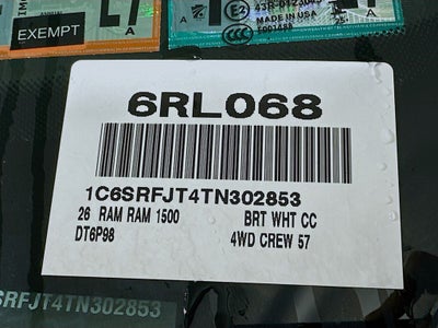 2026 RAM 1500 Laramie