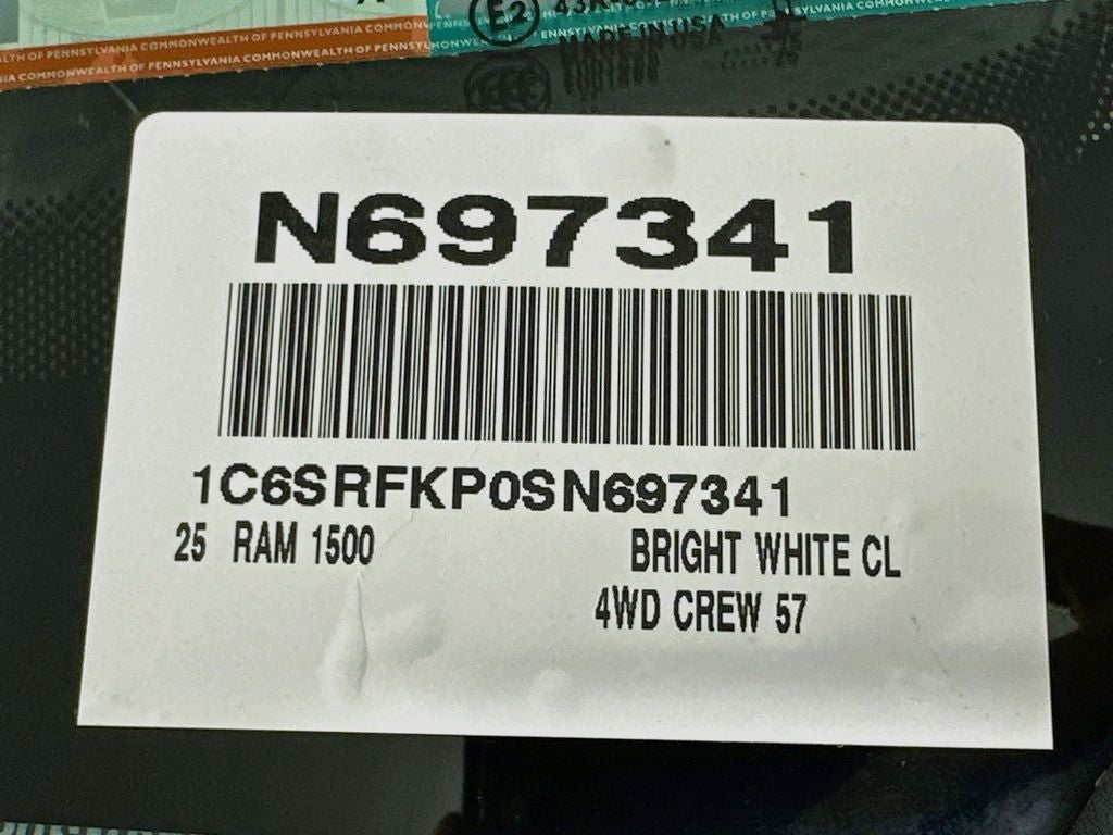 2025 RAM 1500 Tungsten