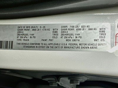 2025 RAM 1500 Tungsten