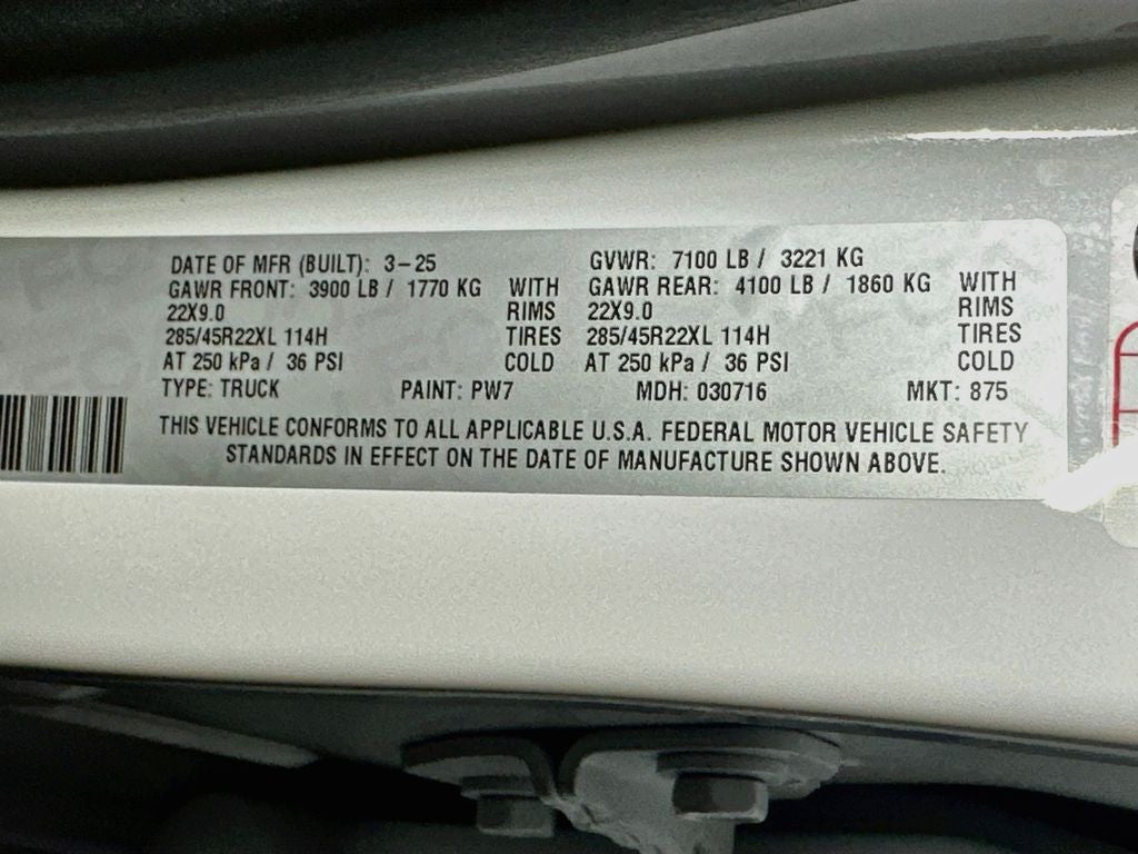 2025 RAM 1500 Tungsten