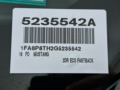 2016 Ford Mustang EcoBoost