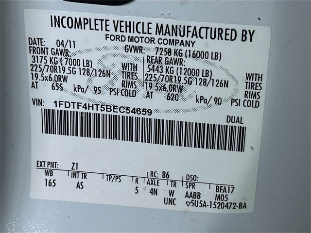 2011 Ford F-450SD XL DRW