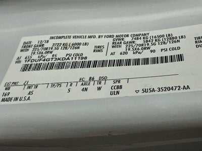 2019 Ford F-450SD XL DRW