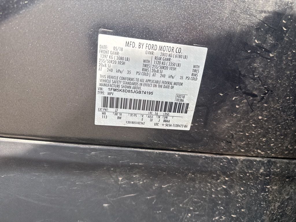 2018 Ford Explorer XLT