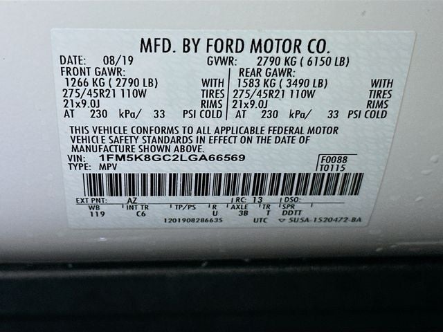 2020 Ford Explorer ST