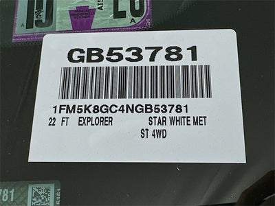 2022 Ford Explorer ST