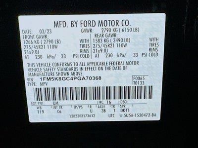 2023 Ford Explorer ST