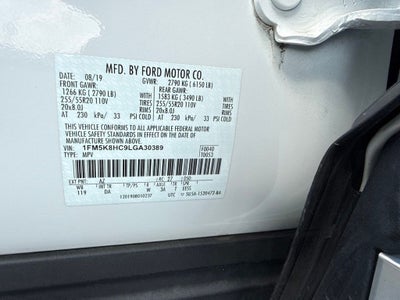 2020 Ford Explorer Platinum