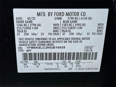 2022 Ford Explorer King Ranch