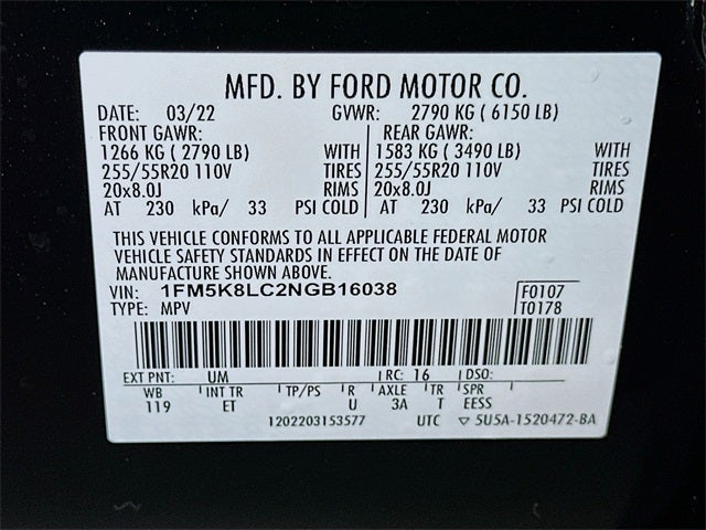 2022 Ford Explorer King Ranch