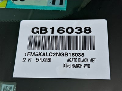 2022 Ford Explorer King Ranch