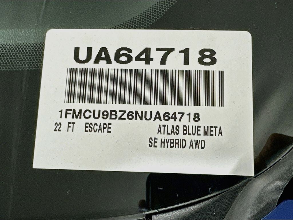 2022 Ford Escape Hybrid SE