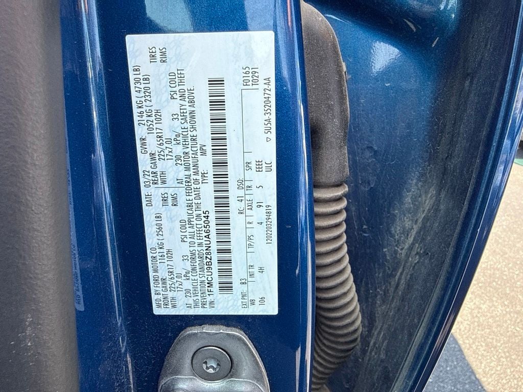 2022 Ford Escape Hybrid SE