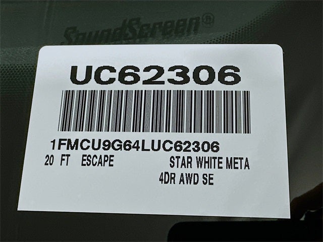 2020 Ford Escape SE