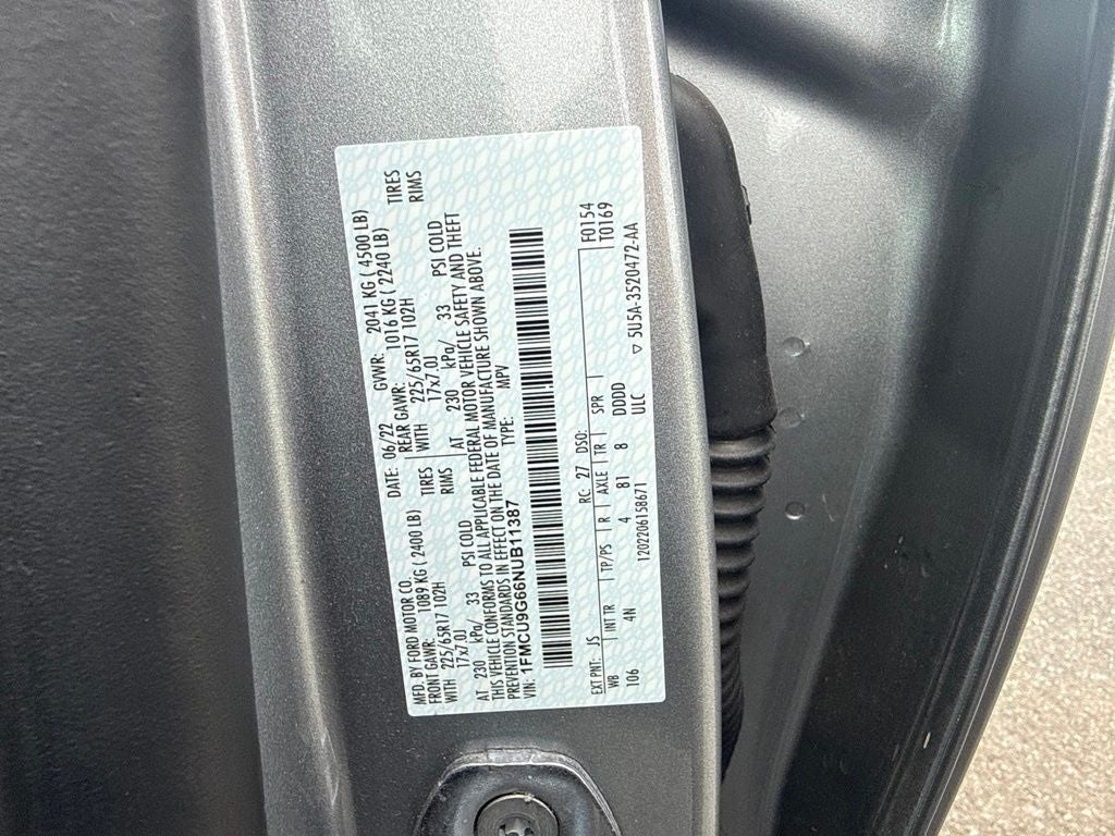 2022 Ford Escape SE