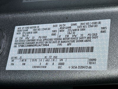 2024 Ford Escape ST-Line