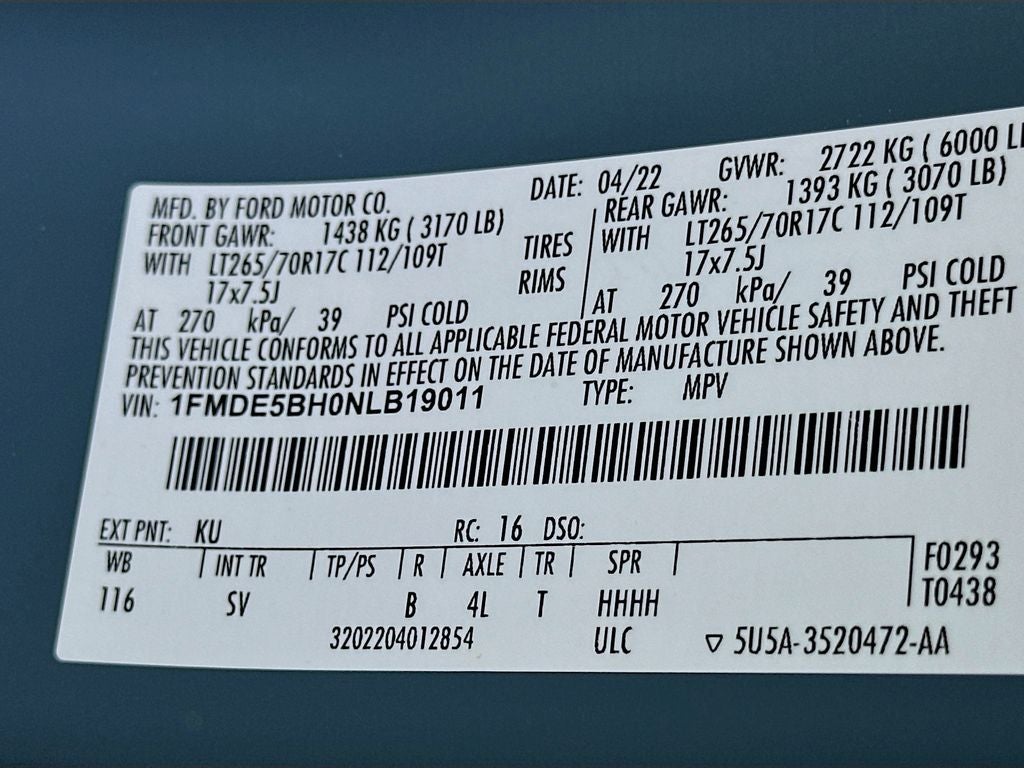 2022 Ford Bronco Black Diamond